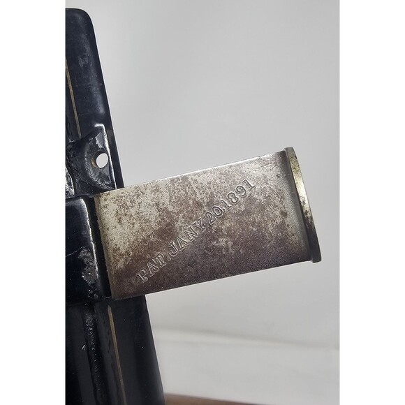 Antique 2 Hole Paper Punch Puncher Iron Victorian Circa Late 1800s Heavy Working - Picture 7 of 10